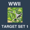 WWII Miniatures Target Set 1