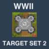 WWII Miniatures Target Set 2