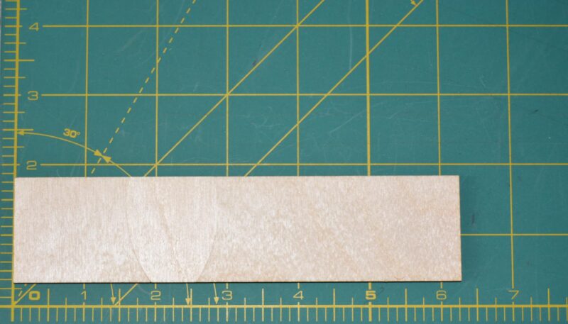 Alternative view of 6.25 x 1.5 Wood Base