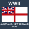 WWII Naval Miniatures Australian-New Zealand Navy