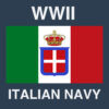 WWII Naval Miniatures Italian Navy
