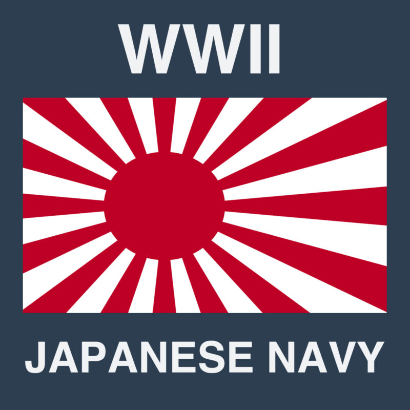 WWII Naval Miniatures Japanese Navy