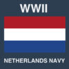 WWII Naval Miniatures Netherlands Navy