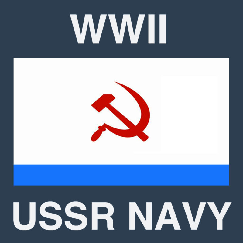 WWII Naval Miniatures Russian Navy