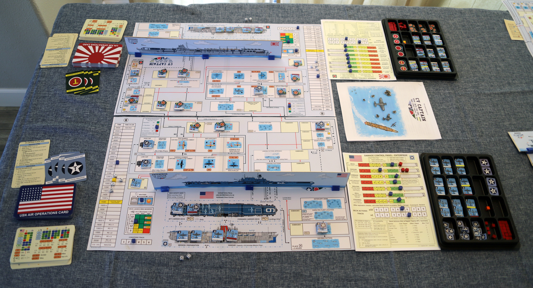 CV Captain Game Setup